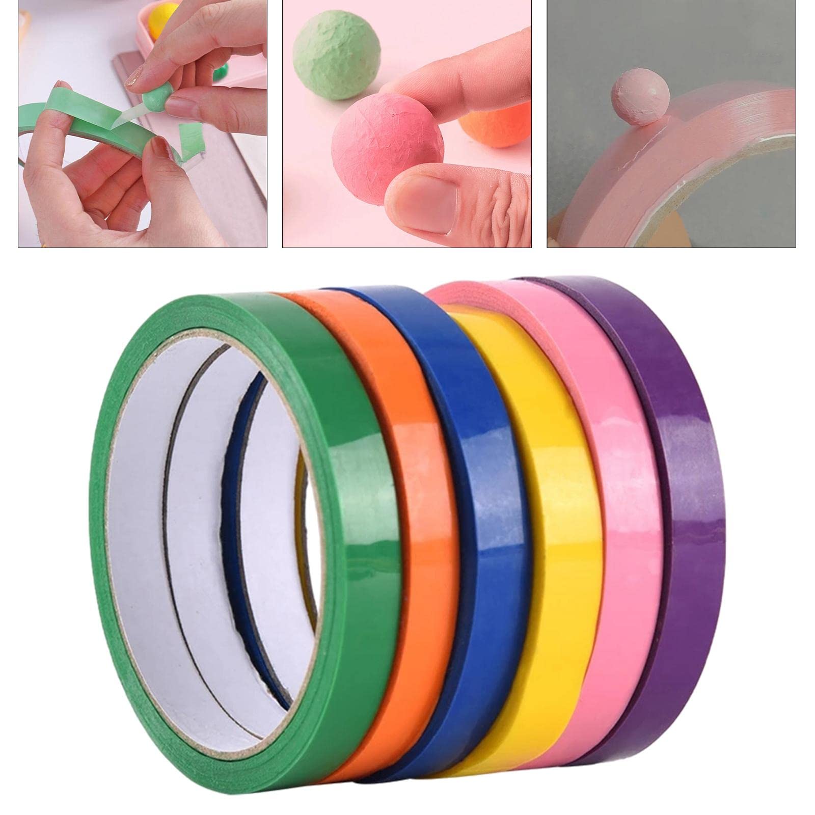 Colorful Sticky Ball Tape Toy - DIY Anti-Stress Gift for Adults & Kids | Party & Office Fun