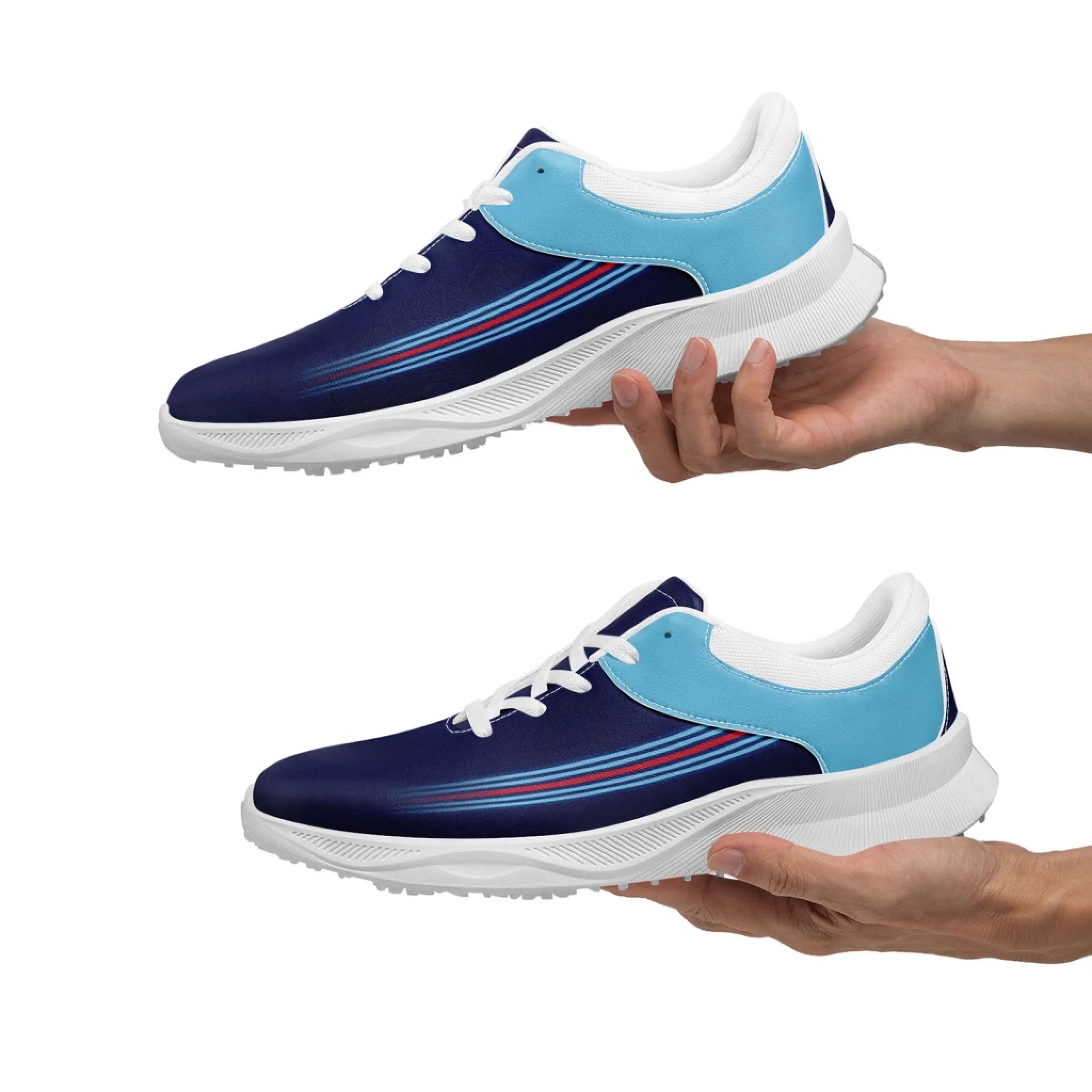 Custom Golf Performance Sneakers - Personalized Durable Athletic Shoes for POD Resellers | Breathable Comfort for Golfing & Casual Wear (Model: FN062 25020099)