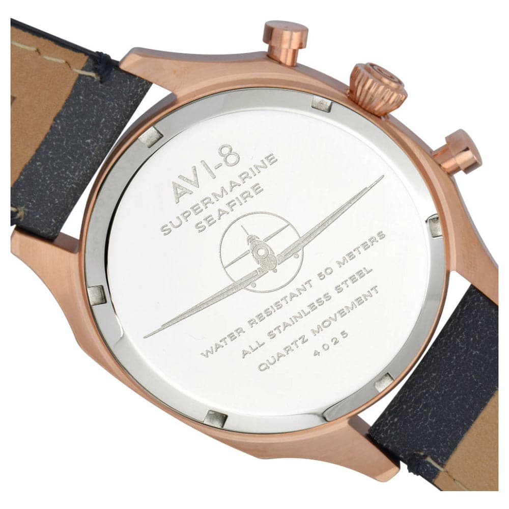 AVI 8 Supermarine AV-4025-04 Men's Automatic Watch - Stylish Military Pilot Timepiece for Outdoor Adventures & Casual Wear