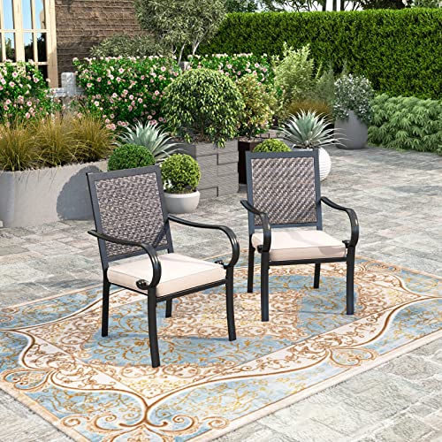 Fixed Rattan Chairs