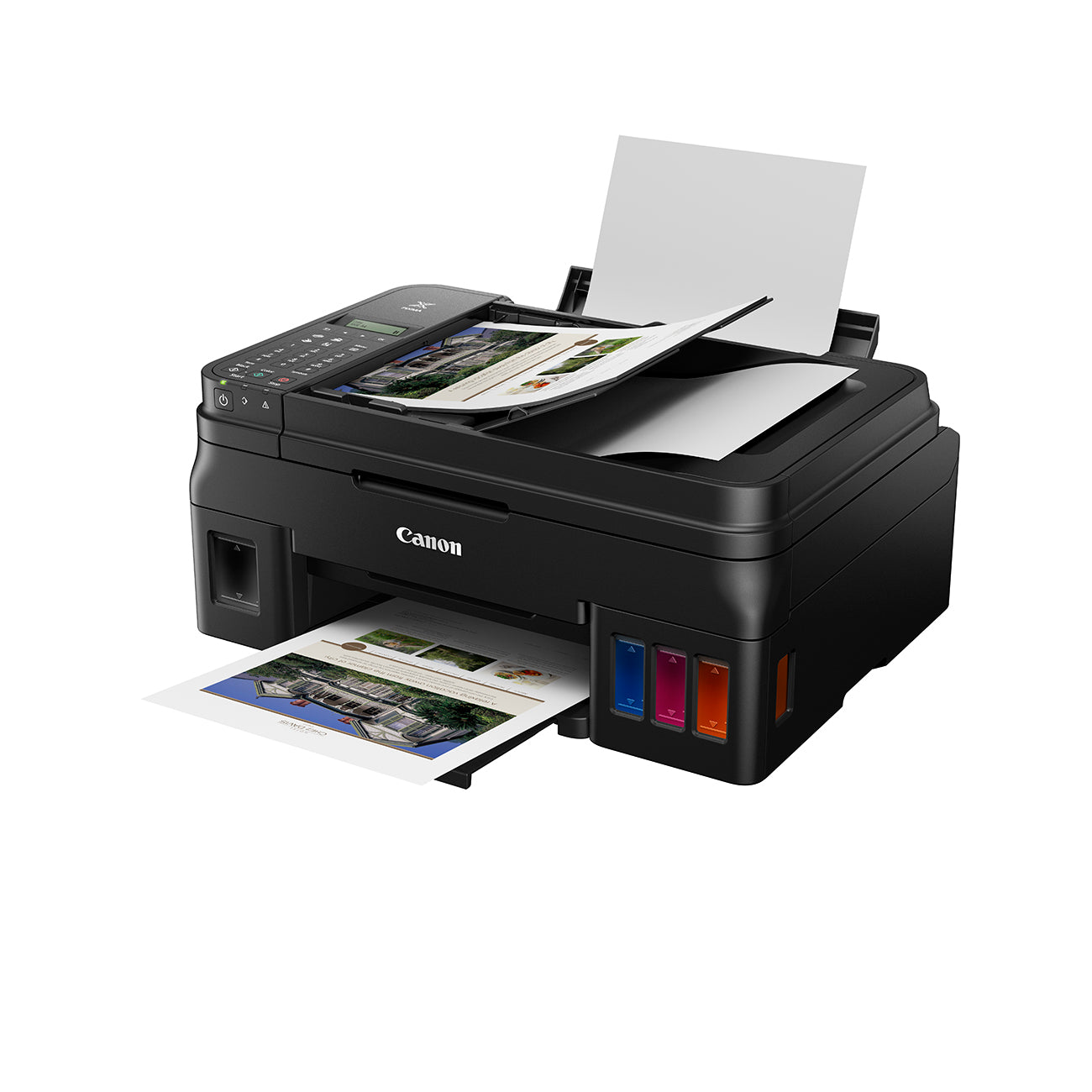 CANON PIXMA G4010 Wireless All-in-One Printer with Scanner and Copier - Ideal for Home Office, School Projects & Small Business Printing