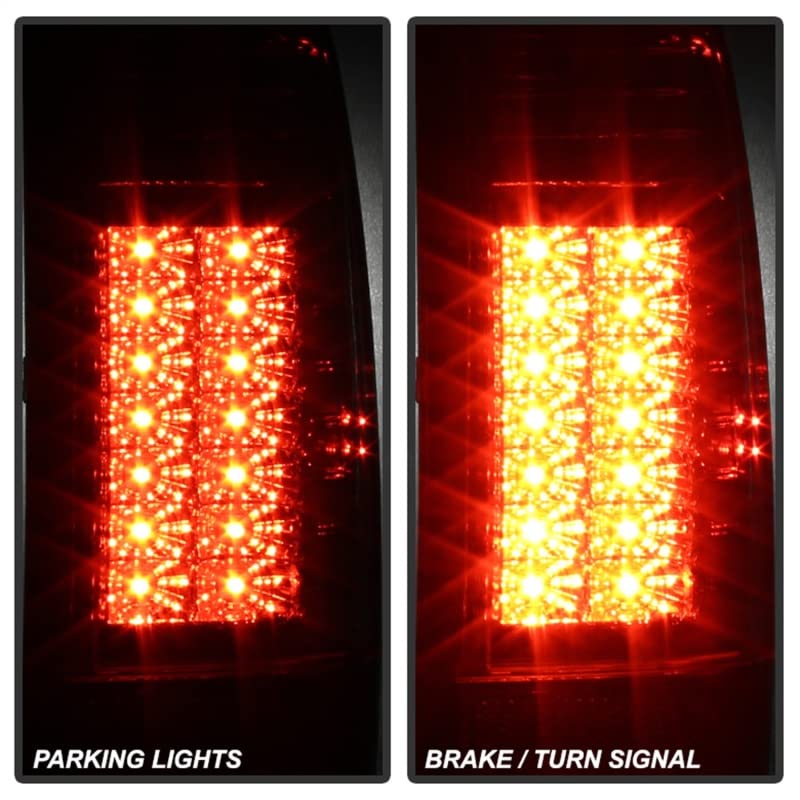 Spyder Auto 5029201 LED Tail Lights Chrome Smoked - High-Performance Brake Lights for Trucks & SUVs