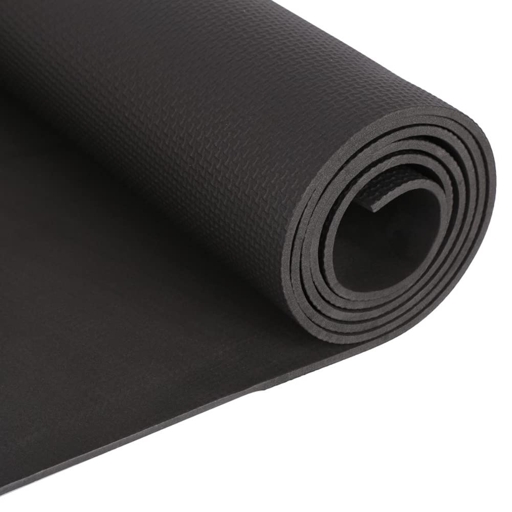 Premium Non-Slip EVA Yoga Mat - 4mm Thick Eco-Friendly Exercise Mat for Pilates, Home Gym & Travel | Foldable Fitness Mat for Floor Workouts, Yoga Practice & Gym Training