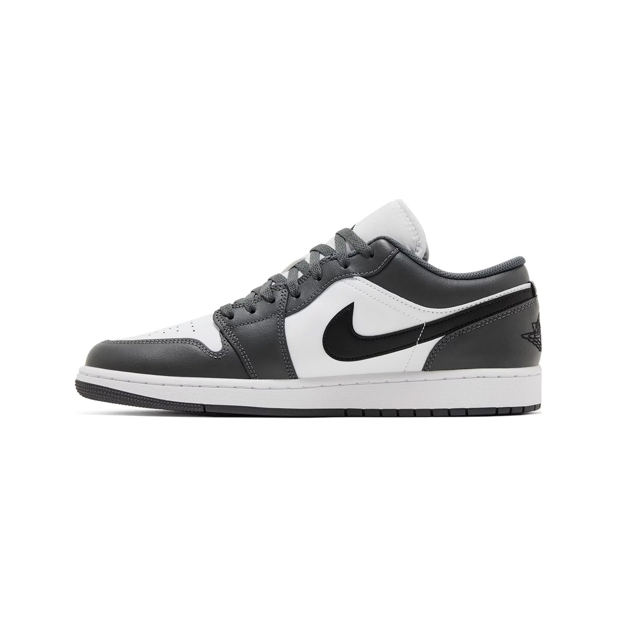 Air Jordan 1 Low 'Iron Grey' Sneakers (2024) - Men's Basketball Shoes for Casual Wear & Street Style