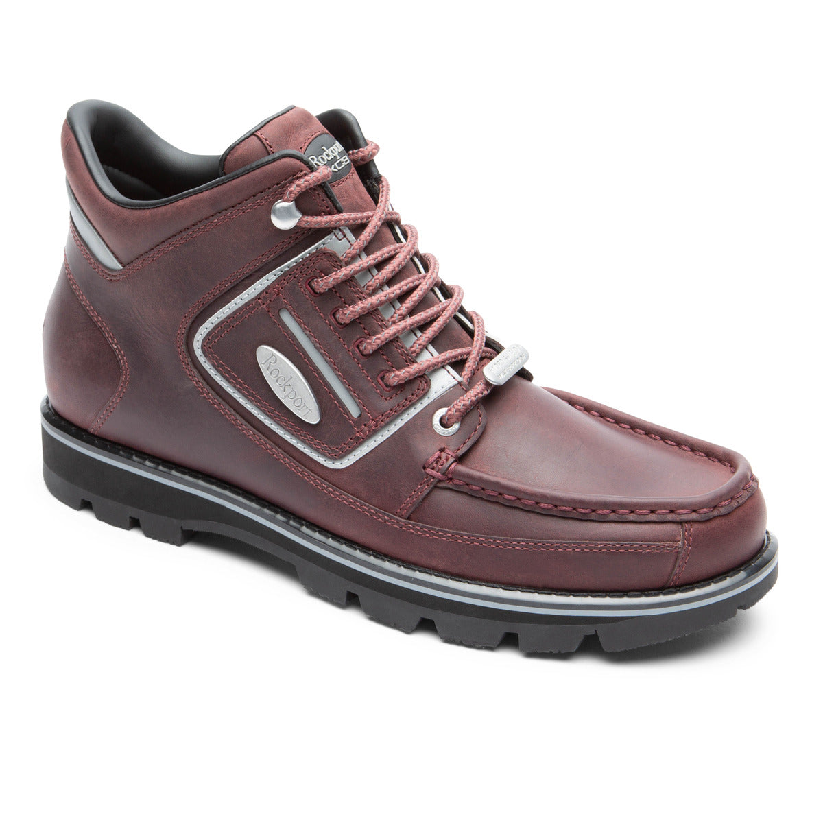 BURGUNDY LEA
