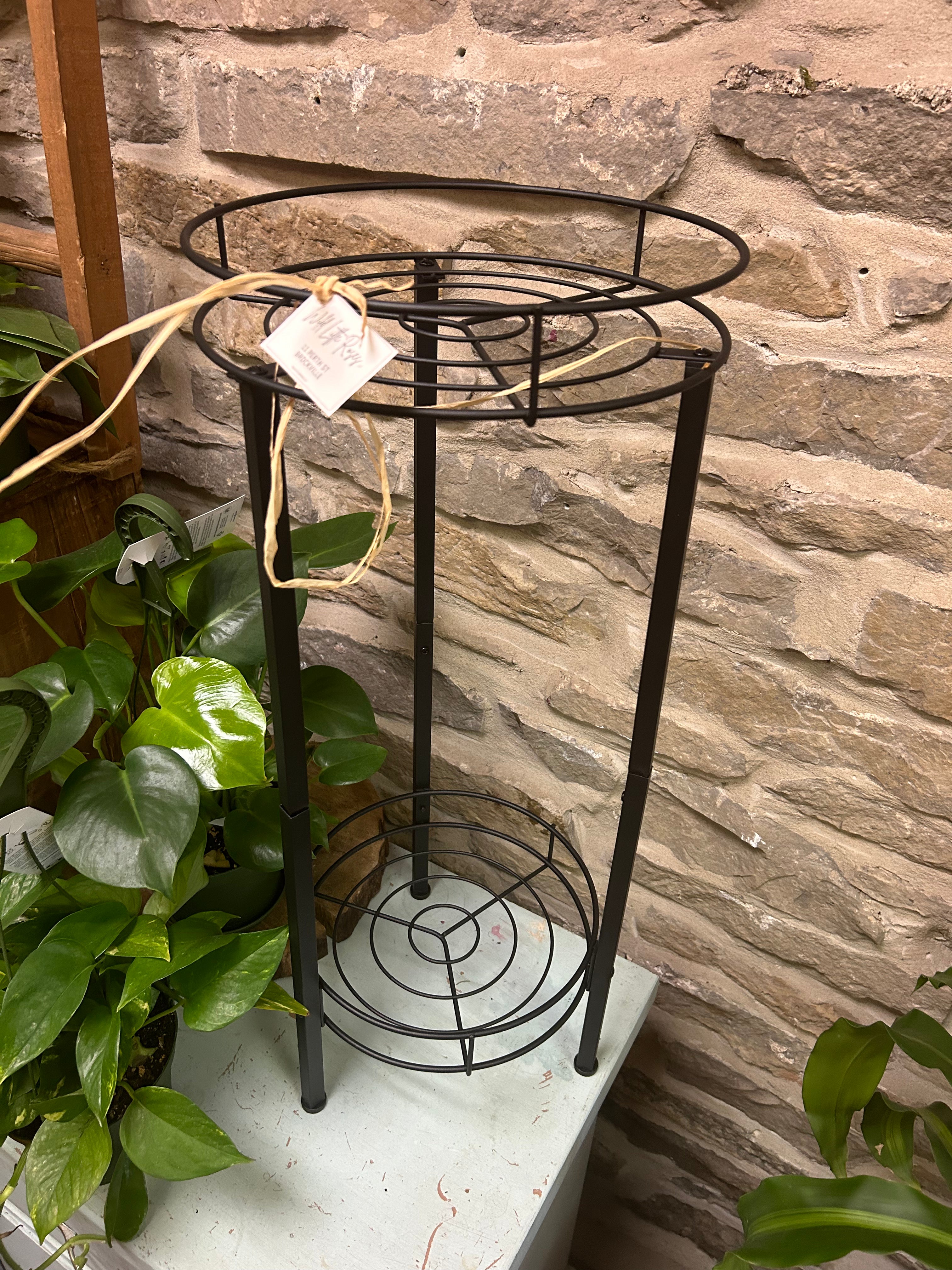 Modern Plant Stand Indoor Outdoor - Sturdy Metal Plant Holder for Potted Flowers, Herbs & Succulents - Perfect for Home, Garden, Patio & Balcony Decor
