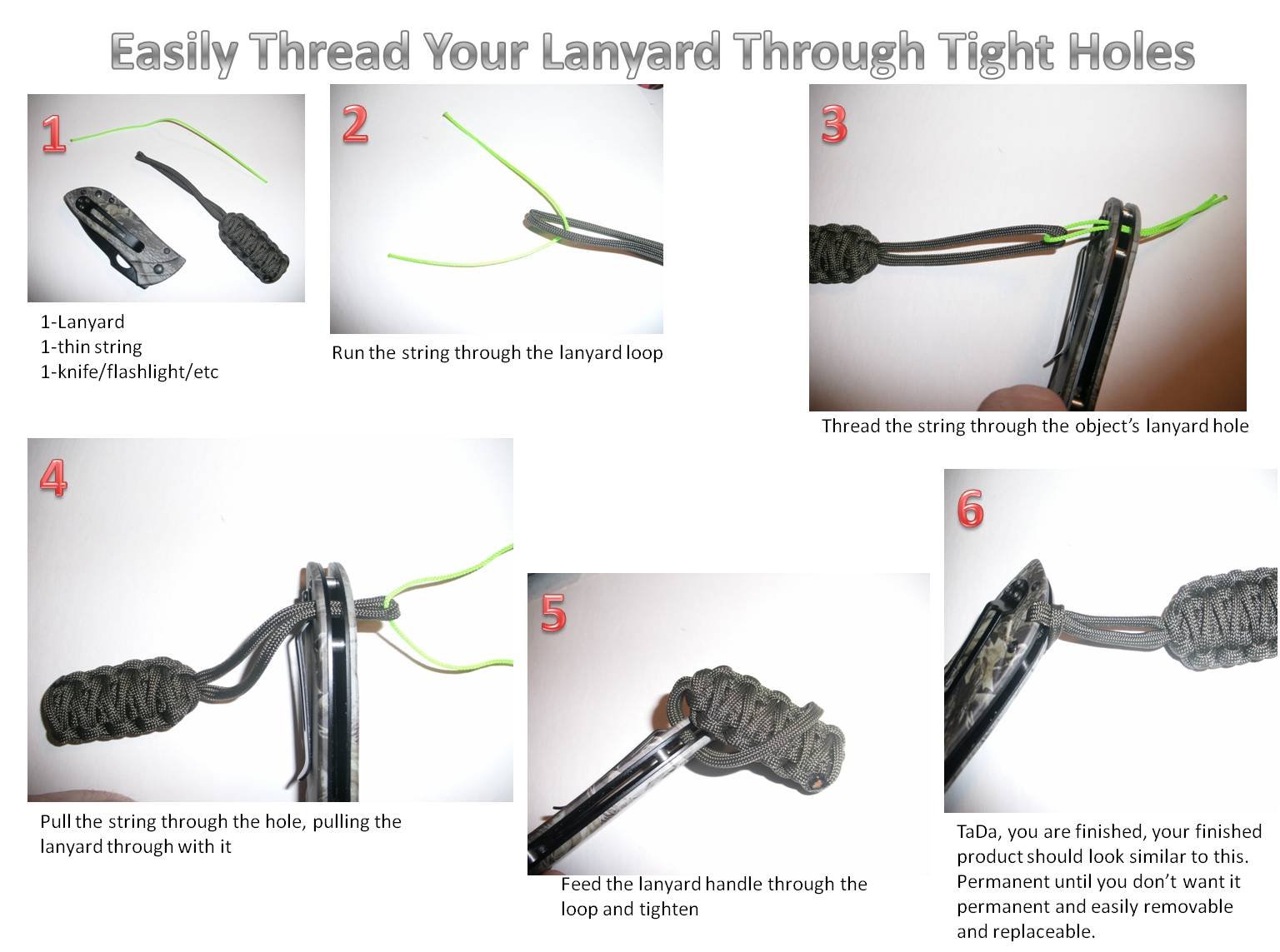 RedVex Zipper Pulls & Paracord Lanyards - 5 Pack for Outdoor Gear & Knives