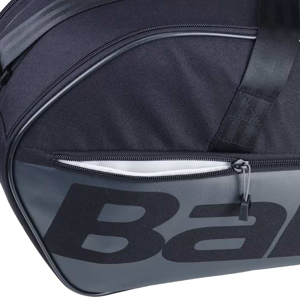 Babolat Evo Court M 6 Pack Tennis Racquet Bag - Black | Premium Tennis Gear for Men | Perfect for Club Matches, Tournaments & Court Practice Sessions