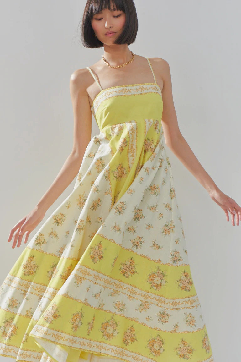 Catalina Midi Dress for Women - Flowy Summer Dress with Pockets | Perfect for Beach, Vacation & Date Night Outfits