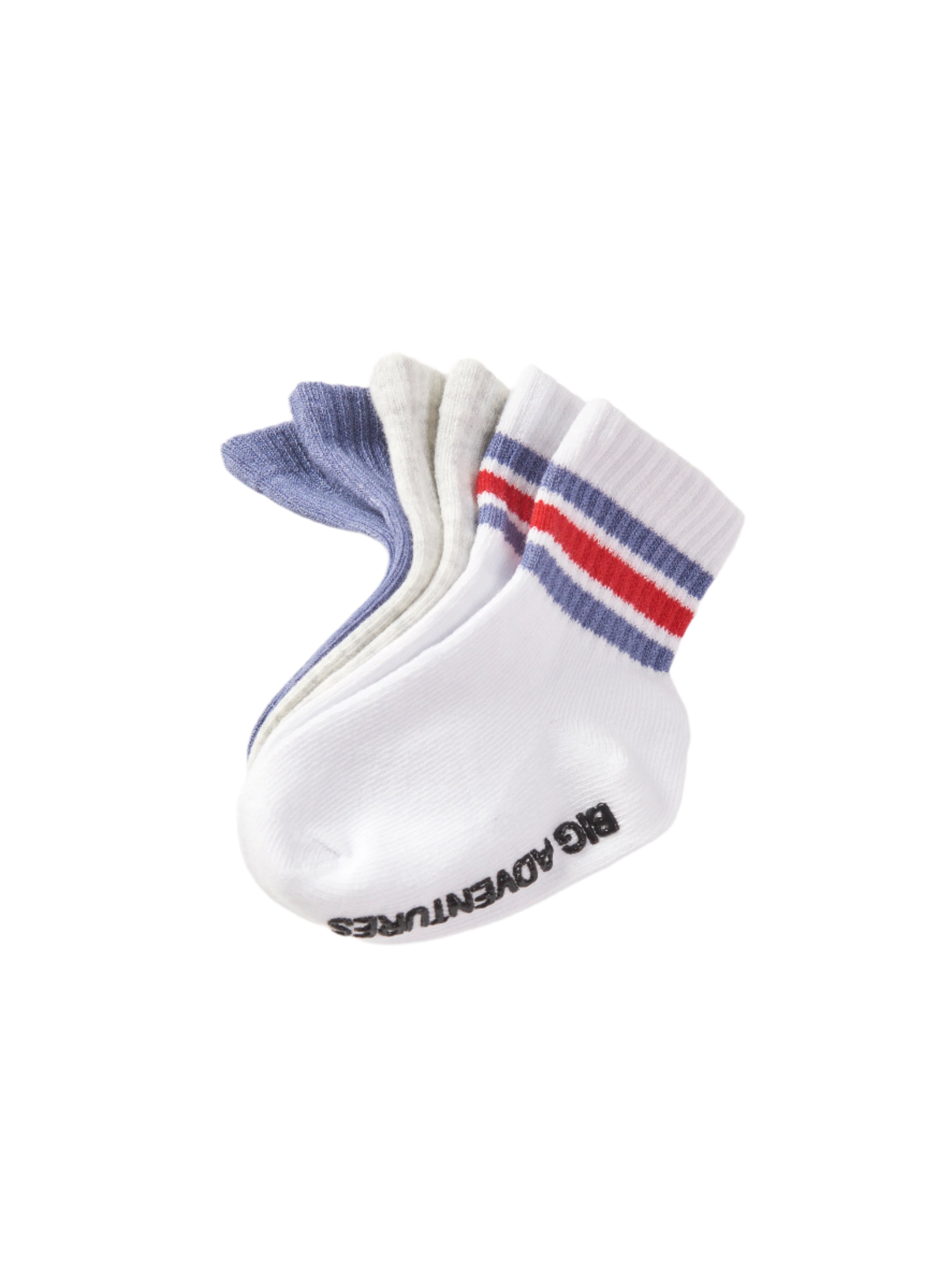 3 Pack Comfortable Cotton Socks for Men & Women - Breathable Everyday Socks with USA Flag Design - Perfect for Workout, Running, Office and Casual Wear