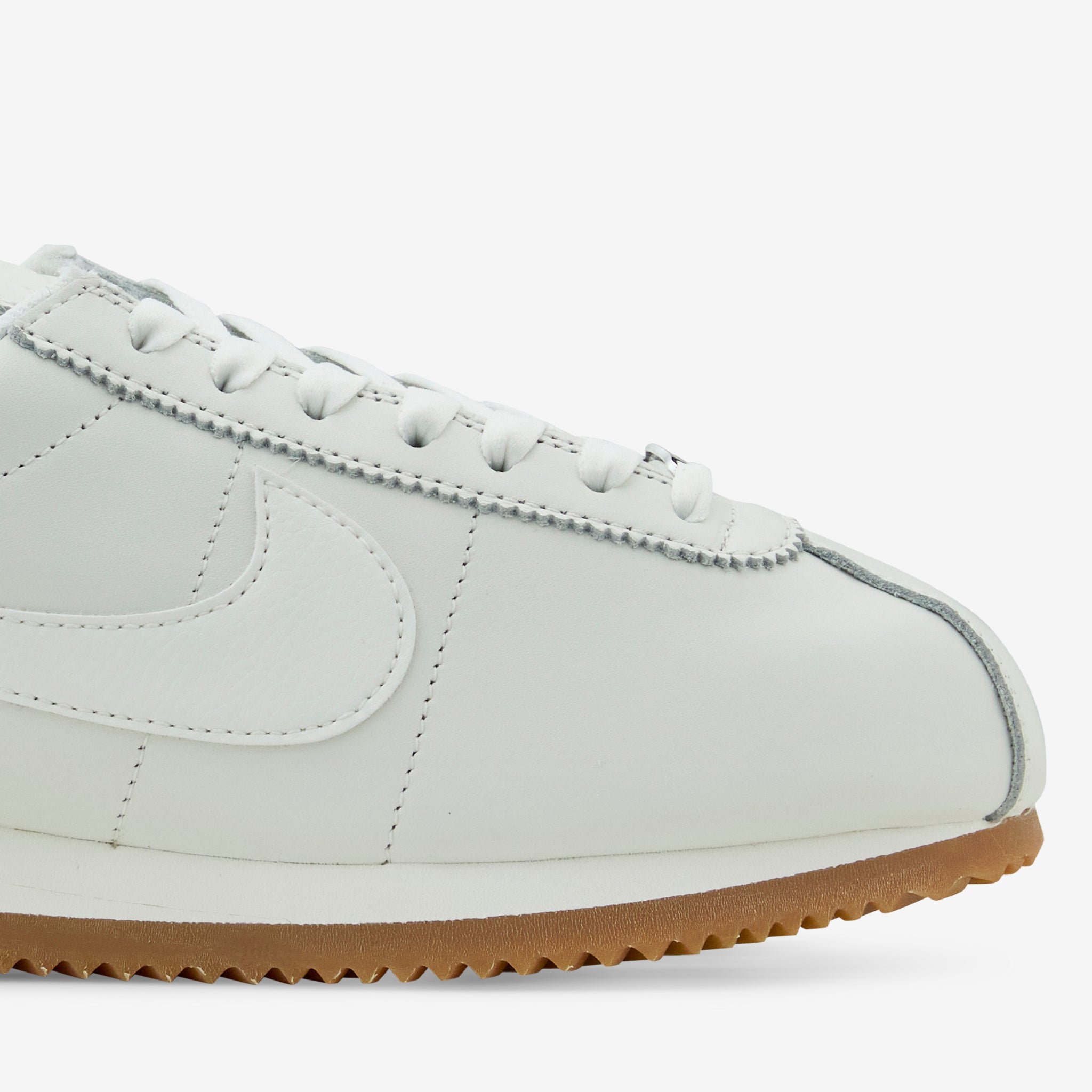 Nike Women's Cortez SE Sail Sneakers in Coconut Milk & Gum Medium Brown - Comfortable Running Shoes for Casual Wear, Workouts & Everyday Fashion