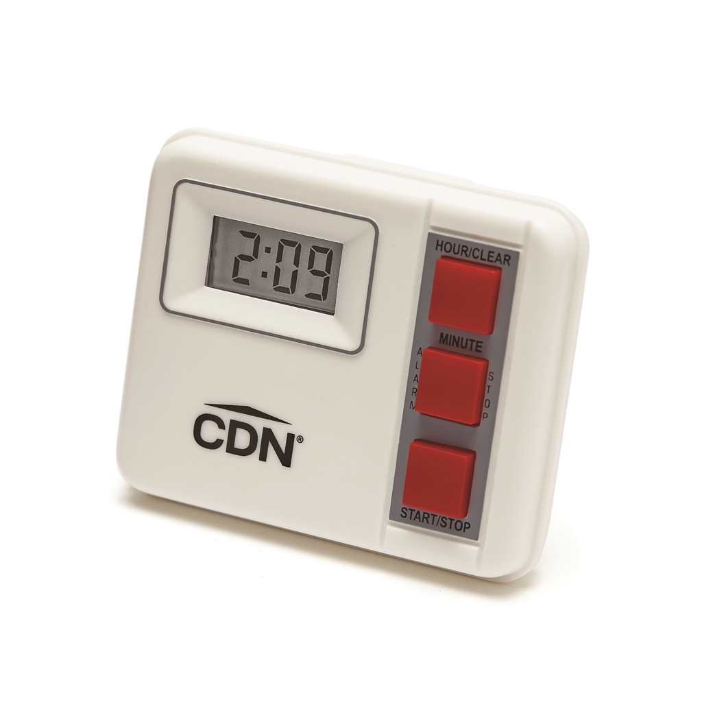 20-Hour Digital Timer with Hour/Minute Display - White | Countdown & Interval Timer for Kitchen, Gym, Classroom, and Home Automation