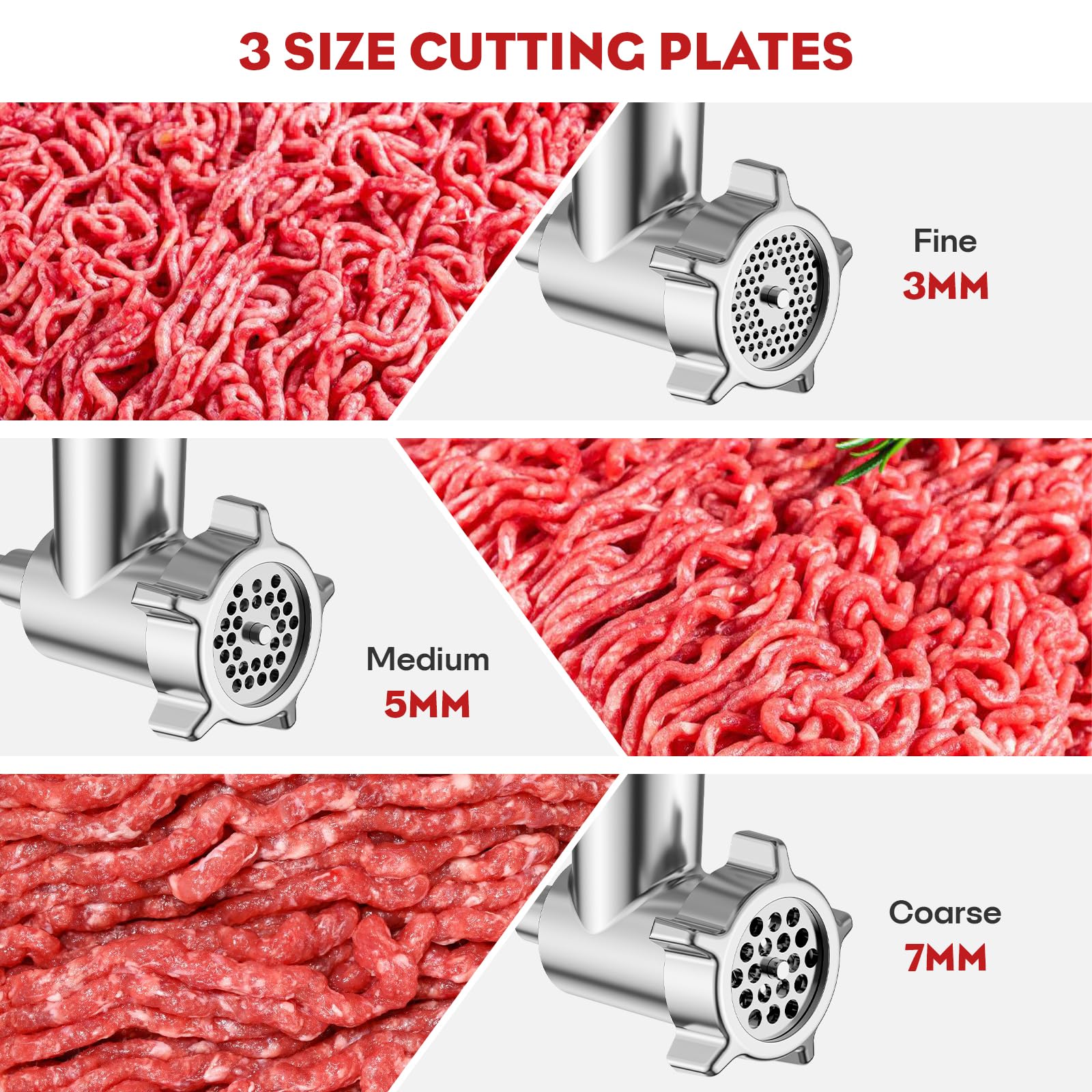 **KitchenAid Stand Mixer Meat Grinder & Stainless Steel Slicer Attachment – Sausage Stuffer, Food Shredder, Cheese Grater & Salad Maker for Home Cooking, Meal Prep & Entertaining**