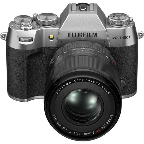 FUJIFILM X-T50 Mirrorless Digital Camera (Silver) - Compact & Lightweight for Travel, Street Photography & Vlogging