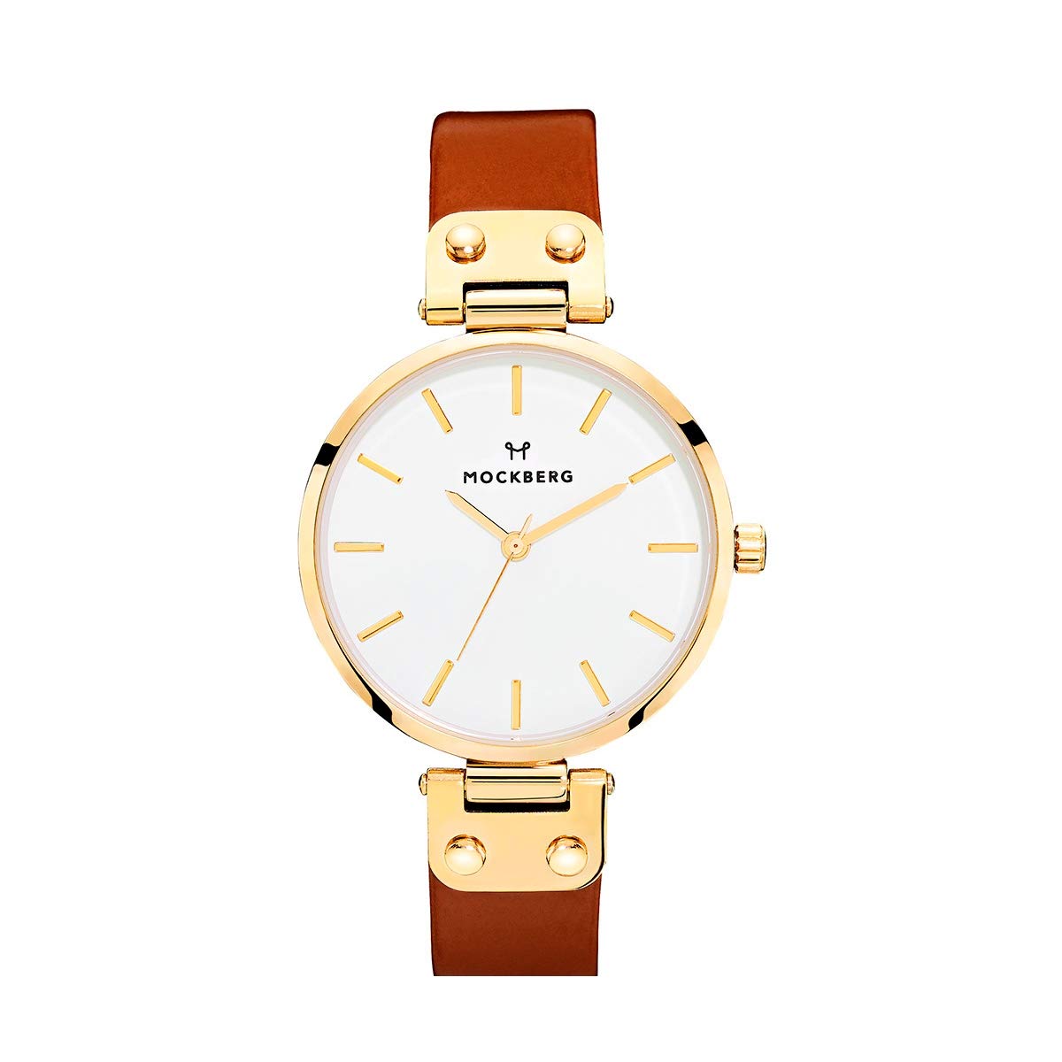 Mockberg MO1008 Women's Classic Minimalist Watch - Slim Stainless Steel Mesh Band, Water Resistant, Perfect for Office, Casual Wear & Everyday Use