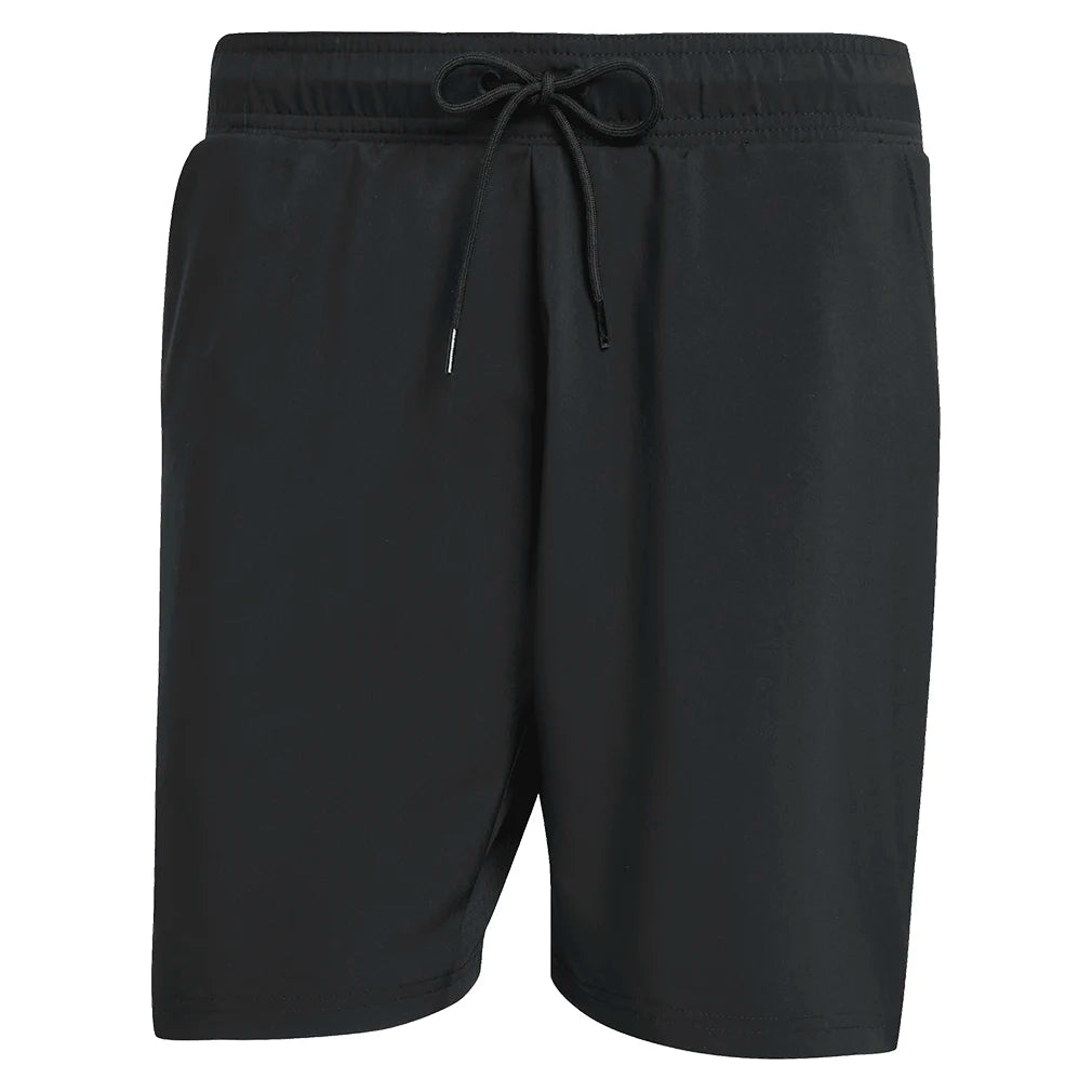 Men's 2-in-1 Tennis Shorts with Built-in Liner - Black | Moisture-Wicking Athletic Shorts for Tennis, Running & Gym Workouts