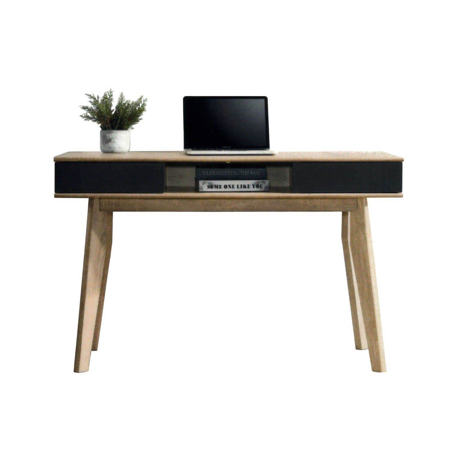 Jerene Study Table 120cm - Modern Writing Desk for Home Office, Student Study, and Workspace - Perfect for Small Spaces, Dorm Rooms, and Apartments