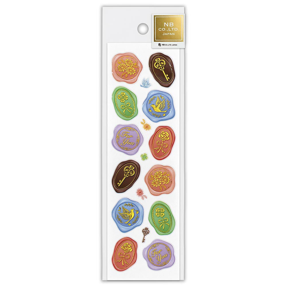 Vintage Antique Sealing Wax Stickers for Letters, Invitations & Crafts - Elegant Wax Seal Stamps for Wedding, DIY Scrapbooking & Gift Wrapping (10-Pack)