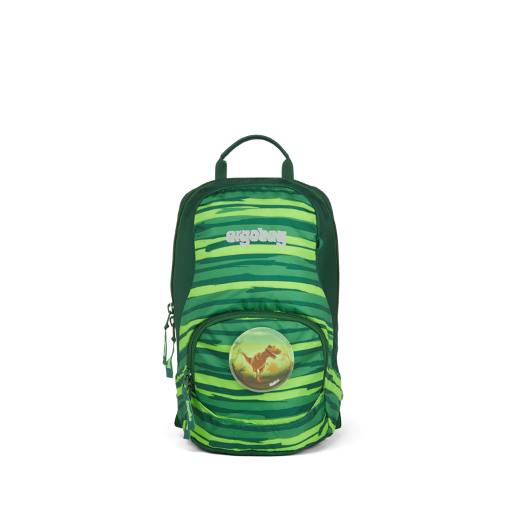 Ergobag Ease Kids Backpack Small - Lightweight & Adjustable School Bag for Boys & Girls - Jungle Print - Perfect for Preschool, Kindergarten & Daycare Adventures