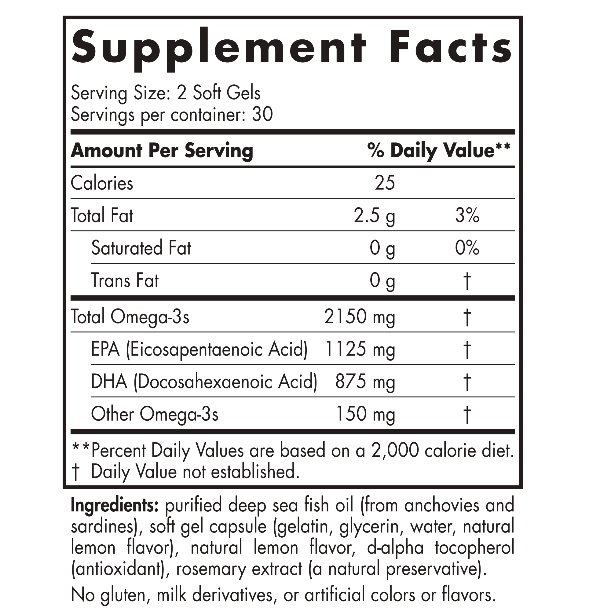 Nor Pro Omega 2000 Fish Oil Supplement - 120 Softgels for Heart & Brain Health - Supports Joint Function & Immunity - Perfect for Daily Wellness Routine