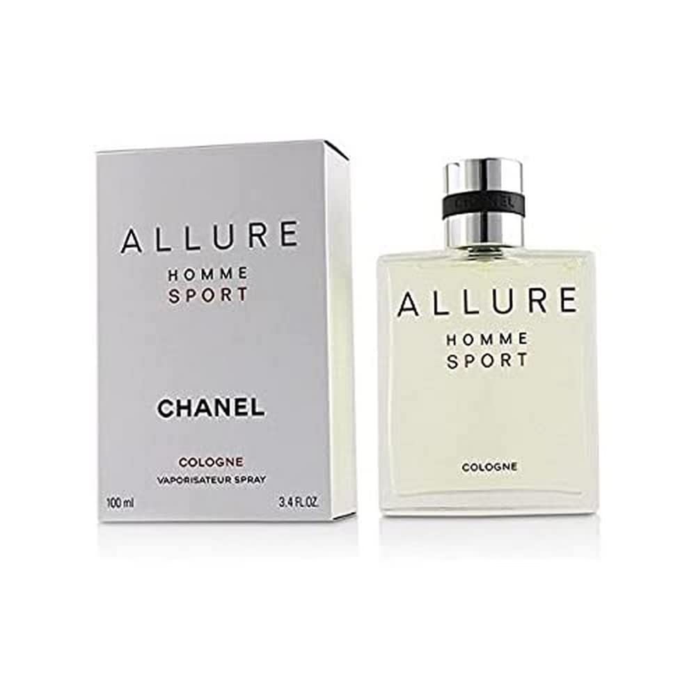 Chanel Allure Homme Sport for Men - 3.4 oz Cologne Spray | Fresh Woody Fragrance | Perfect for Daily Wear, Office & Special Occasions