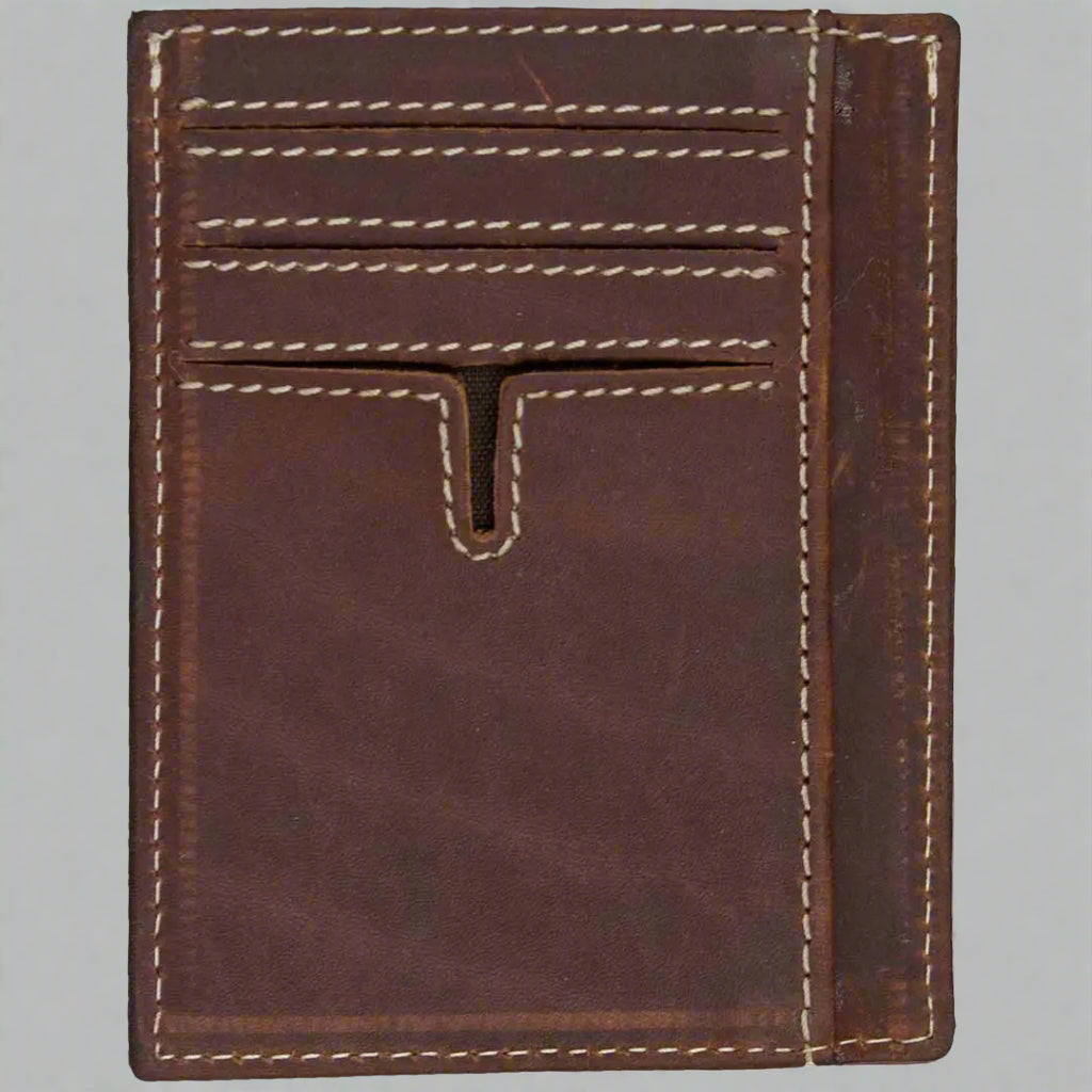 Viceroy Genuine Leather Credit Card Holder for Men - Slim RFID Blocking Wallet with ID Window - Perfect for Travel, Business & Everyday Use