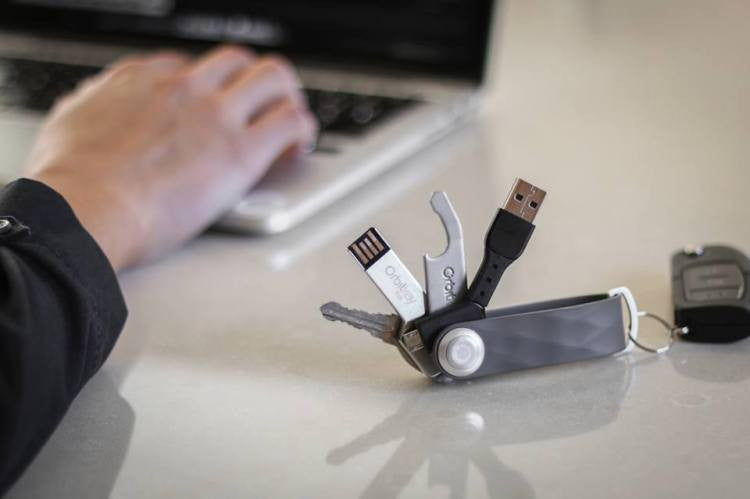 Orbitkey Secure USB Flash Drive 128GB - High-Speed Portable Storage for Mac & PC - Perfect for Work, Travel, and Data Backup
