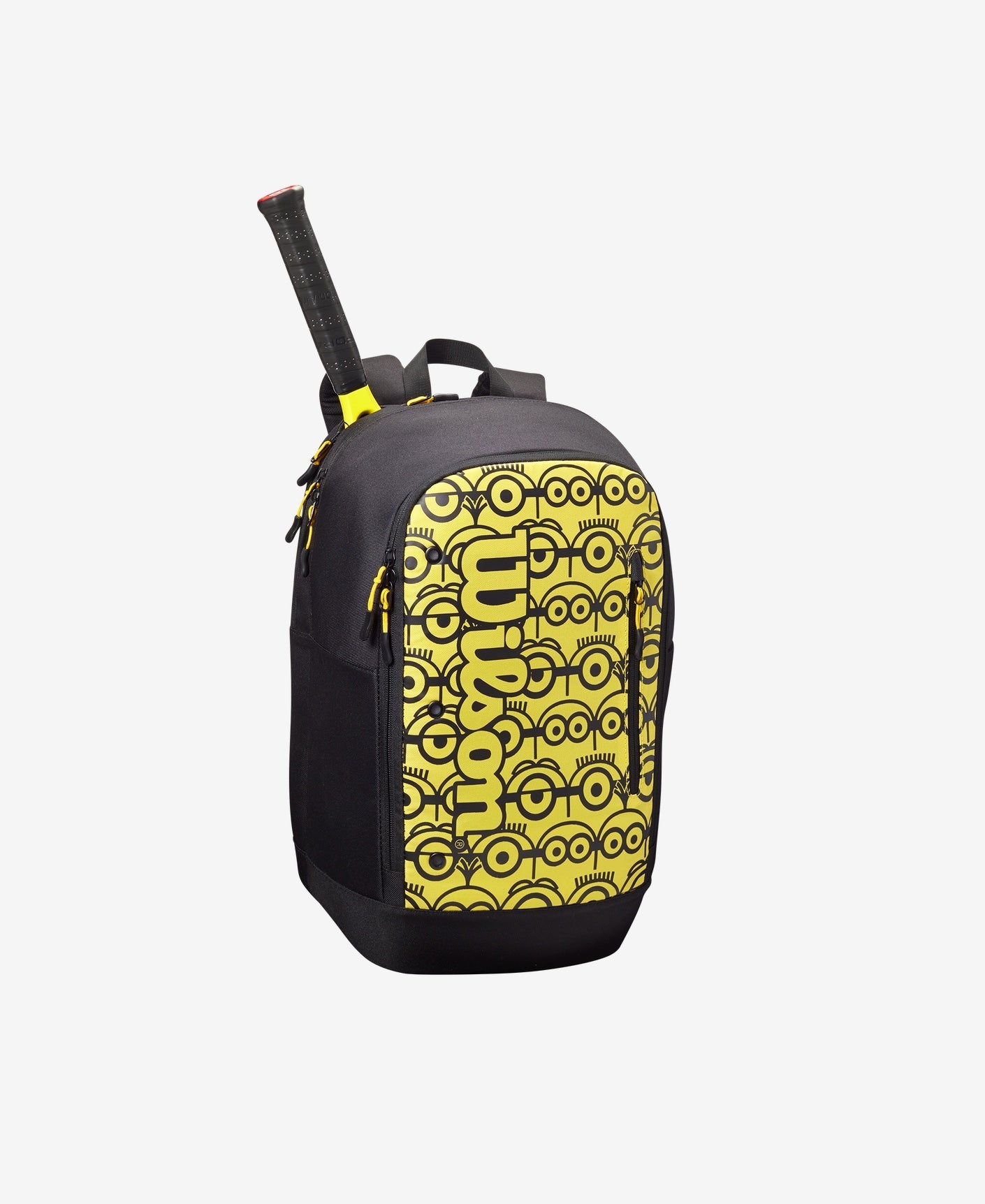 Wilson Minions Tour Backpack - Lightweight Durable Tennis Backpack for Men & Women - Perfect for Tennis, Gym, School & Travel Accessories Storage