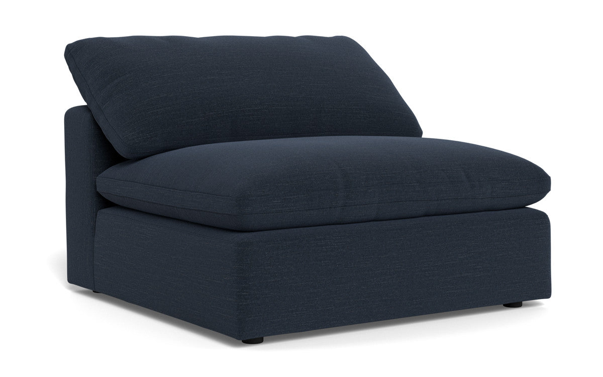 Fluffy Armless Chair - Ultra Soft Comfort for Living Room, Bedroom, or Office - Perfect for Relaxing, Reading, and Lounging