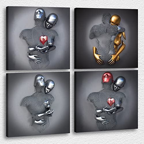 4 Piece 3d Canvas Print-16
