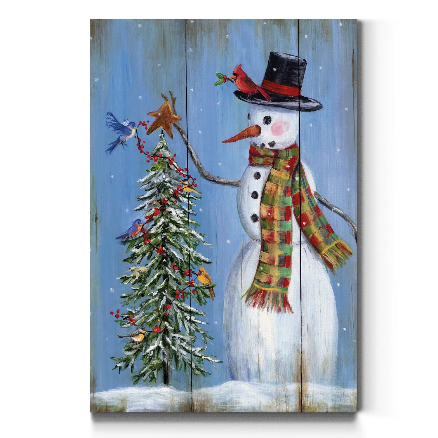 Renditions Gallery Christmas Canvas Wall Art - 32X48 Holiday Décor with Hot Chocolate & Gingerbread House Designs - Perfect for Living Room, Bedroom & Seasonal Home Decor
