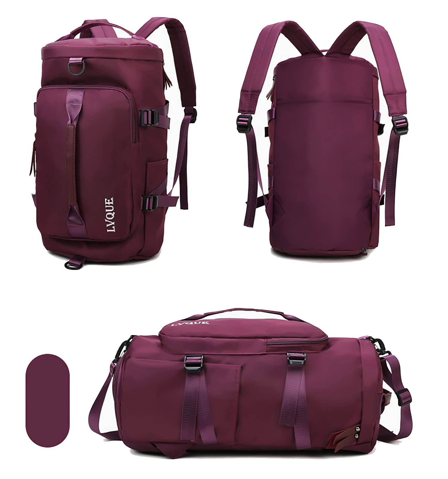 Large Capacity Sports Gym Bag - Durable Travel Backpack with Wet Pocket & Shoe Compartment | Multi-Functional Fitness Duffel for Men & Women | Lightweight One-Shoulder Workout Bag for Gym, Travel & Sports Activities