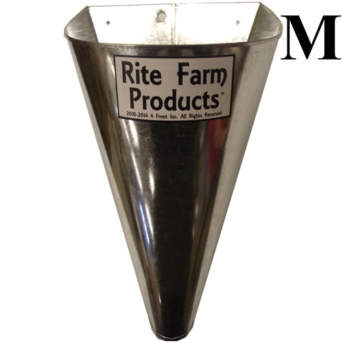 Stainless Steel Poultry Killing Cone - Medium Size for Chicken, Duck, and Small Animals | Humane Restraint Tool for Butchering, Processing, and Farm Use | Perfect for Home Slaughtering and Professional Meat Processing