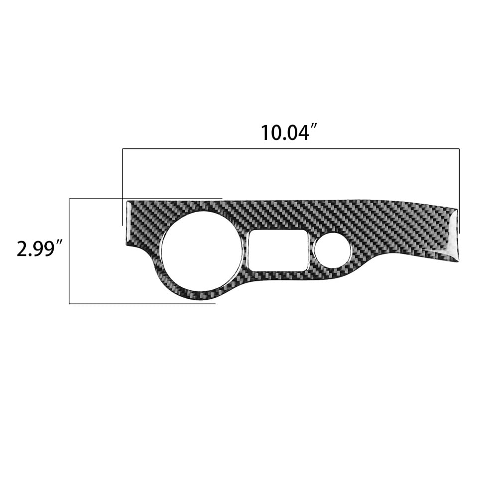 Carbon Fiber Switch Cover for Dodge Challenger 2015-2021 - Interior Upgrade