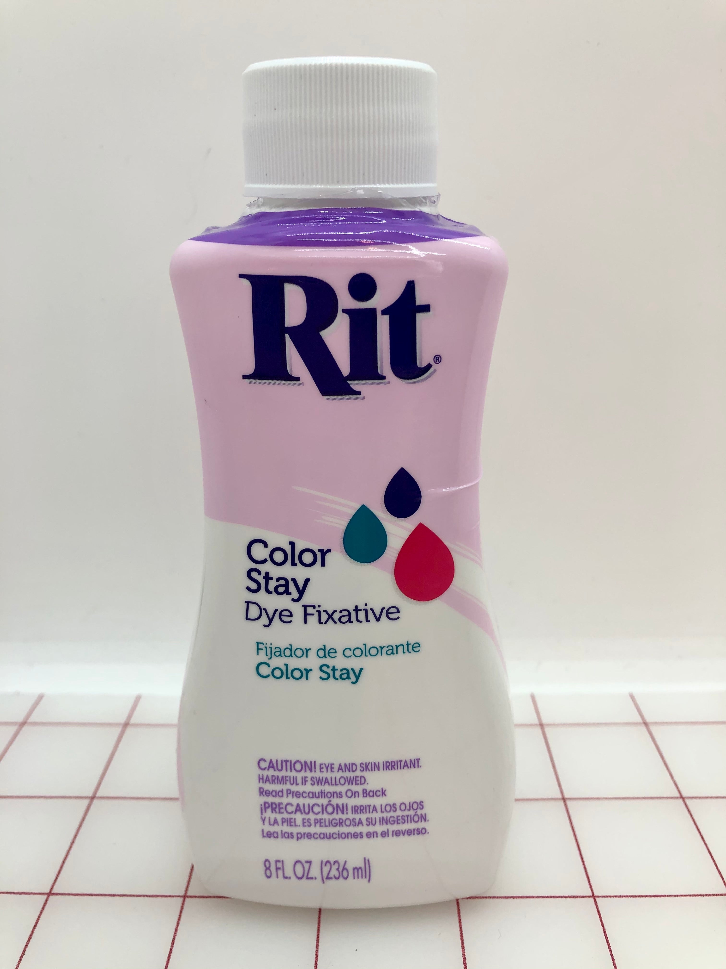 Rit Dye ColorStay Dye Fixative - Permanent Fabric Dye for Clothes, DIY Crafts & Home Decor | Prevents Color Bleeding & Fading
