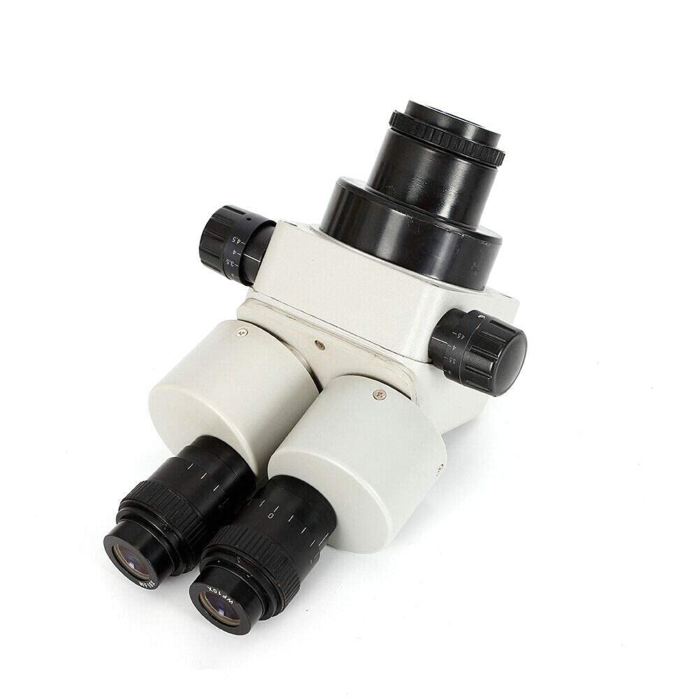 7X-45X Adjustable Jewelry Microscope with Multi-Directional Stand - Binocular Stereo Zoom Microscope for Gem Inlay, Jewelry Making & Repair - Aluminum Alloy Spring Stand with Flexible Focus - Perfect for Jewelers, Watchmakers & Hobbyists