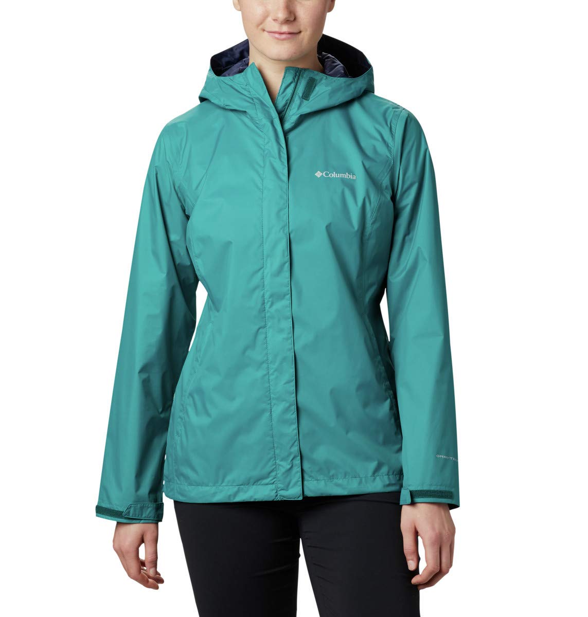 Columbia Women's Arcadia II Jacket - Waterproof Raincoat, Lightweight Windbreaker for Hiking, Travel & Outdoor Adventures