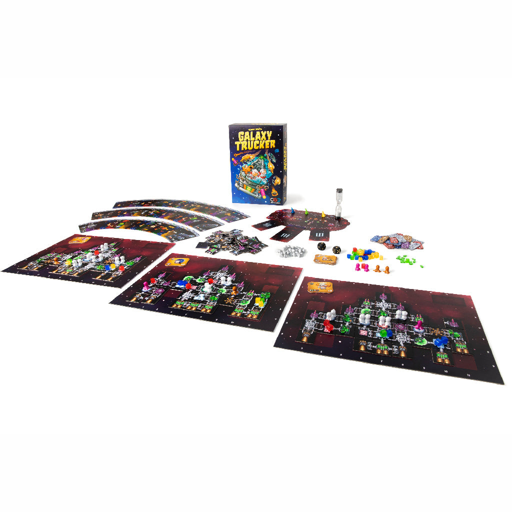 Galaxy Trucker 2nd Edition - Space Exploration Board Game for Adults & Teens - Perfect for Game Nights, Family Gatherings & Strategy Lovers