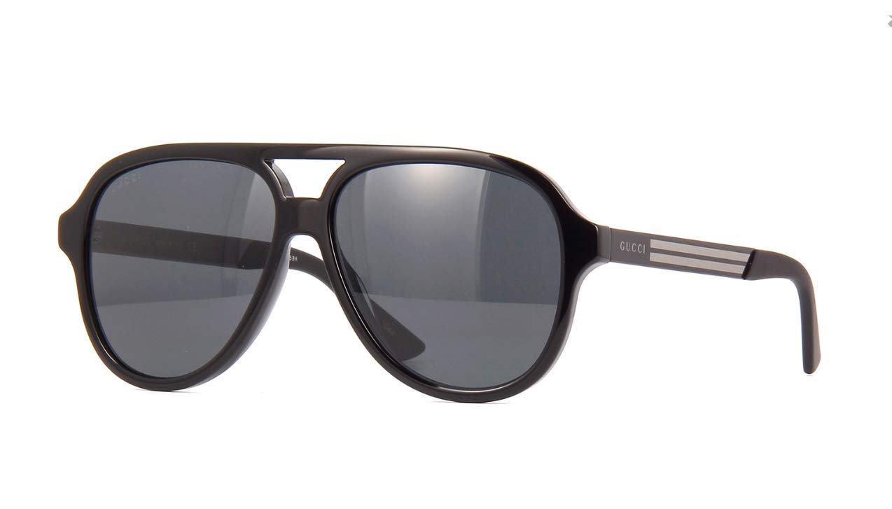 Gucci Casual Sunglasses for Women & Men - UV Protection Fashion Shades for Outdoor, Driving & Beach - Luxury Designer Eyewear Collection