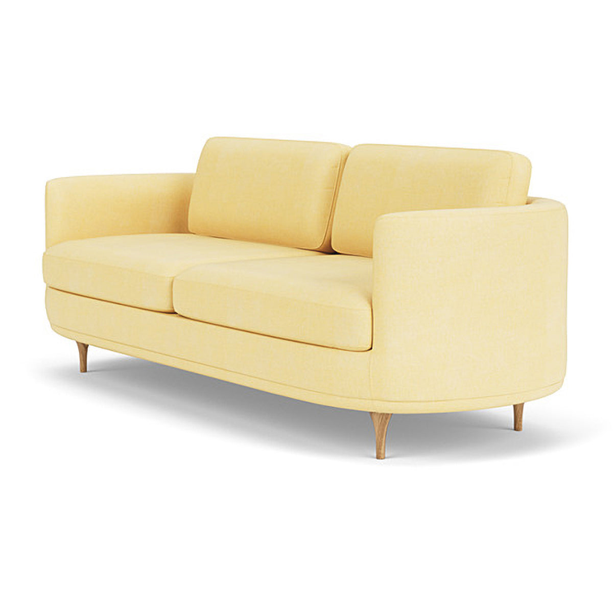Elinor Fabric 3-Seater Sofa - Modern Comfortable Living Room Couch for Small Spaces, Apartments & Cozy Homes | Perfect for Lounging, Entertaining & Relaxing