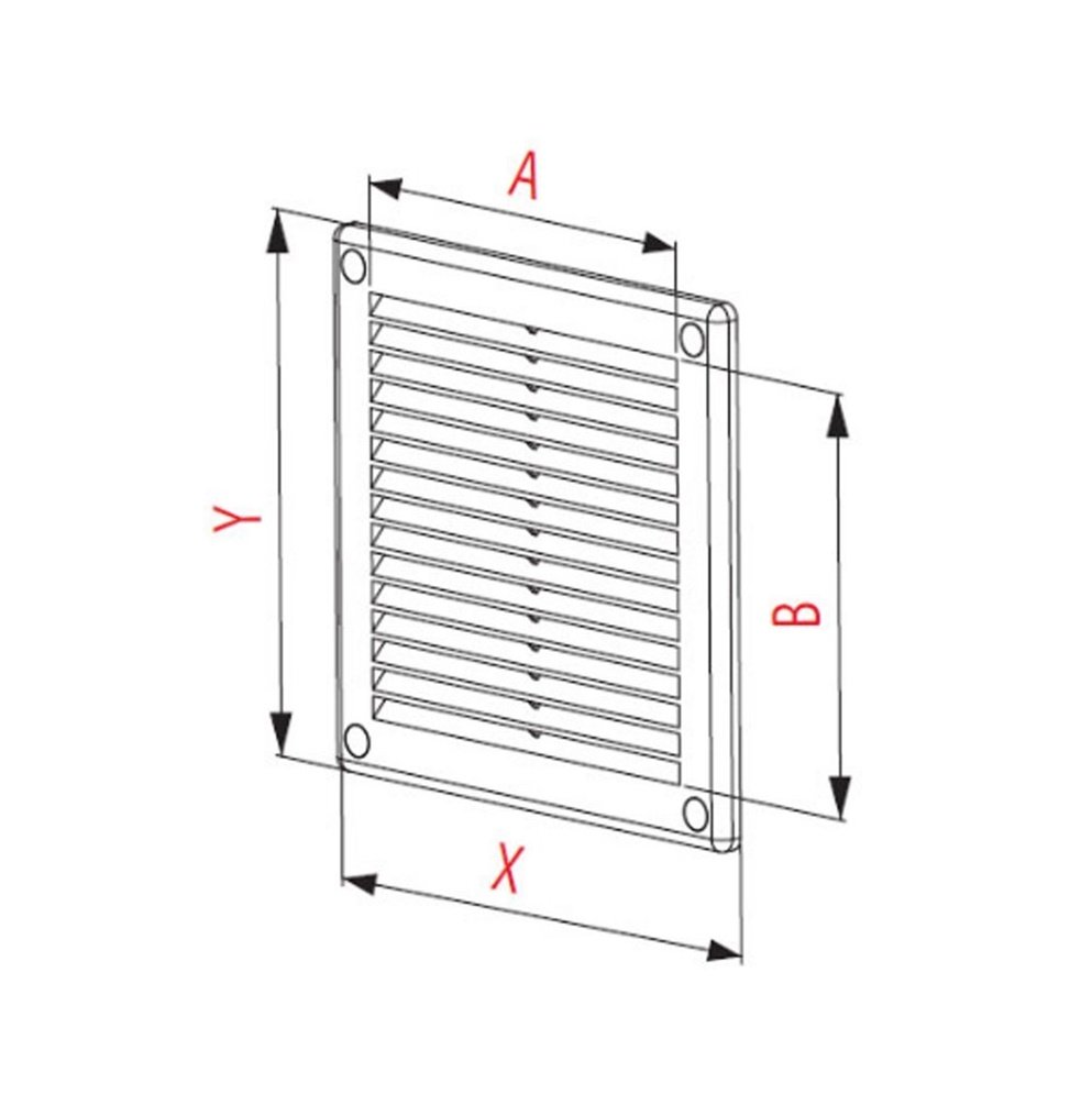 iPad Air Vent Grille White (150 x 150 mm) - Premium Car Air Vent Mount Accessory for iPad Air - Perfect for Road Trips, Navigation & In-Car Entertainment