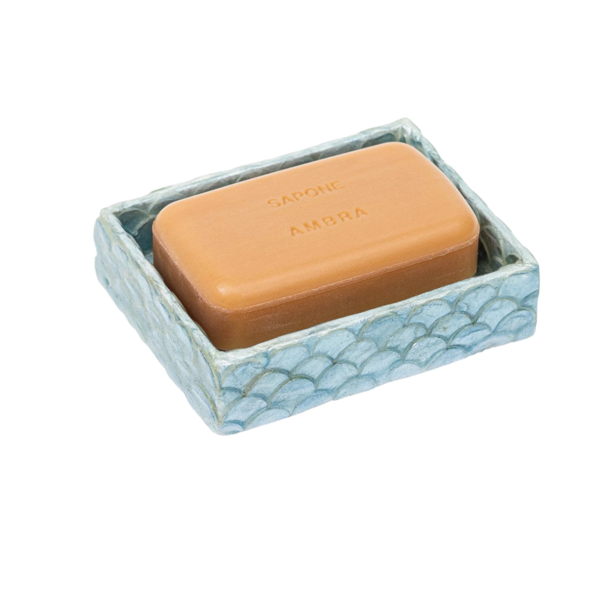 Handmade Capiz Shell Trays in Aqua Blue - Set of 2 for Coastal Decor, Beach Wedding Centerpieces & Boho Home Accessories