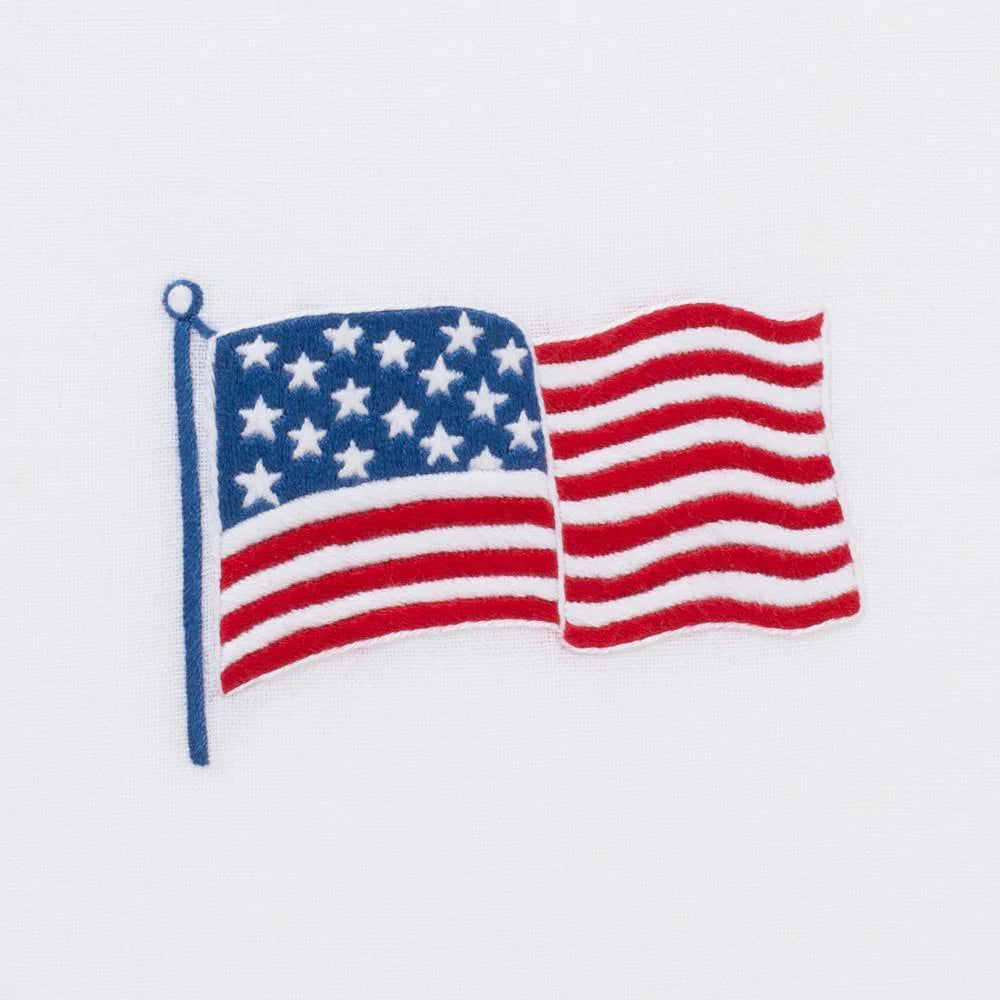 Premium American Flag Cotton Hand Towels - Soft & Absorbent Kitchen, Bath & Gym Towels for Patriotic Home Decor & Everyday Use