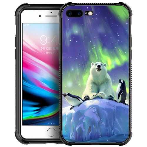 Polar Bear Aurora Penguin