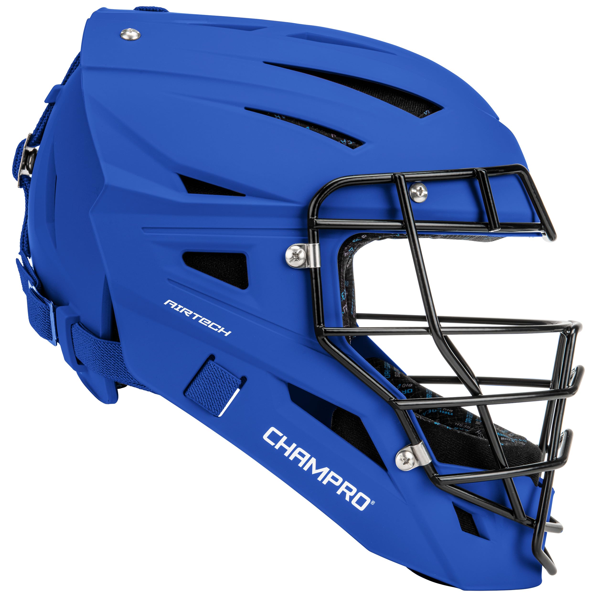 Champro Boss Catcher's Mask - Professional Baseball Catcher's Helmet for Safety & Comfort - Perfect for MLB, College, High School Games & Training Sessions