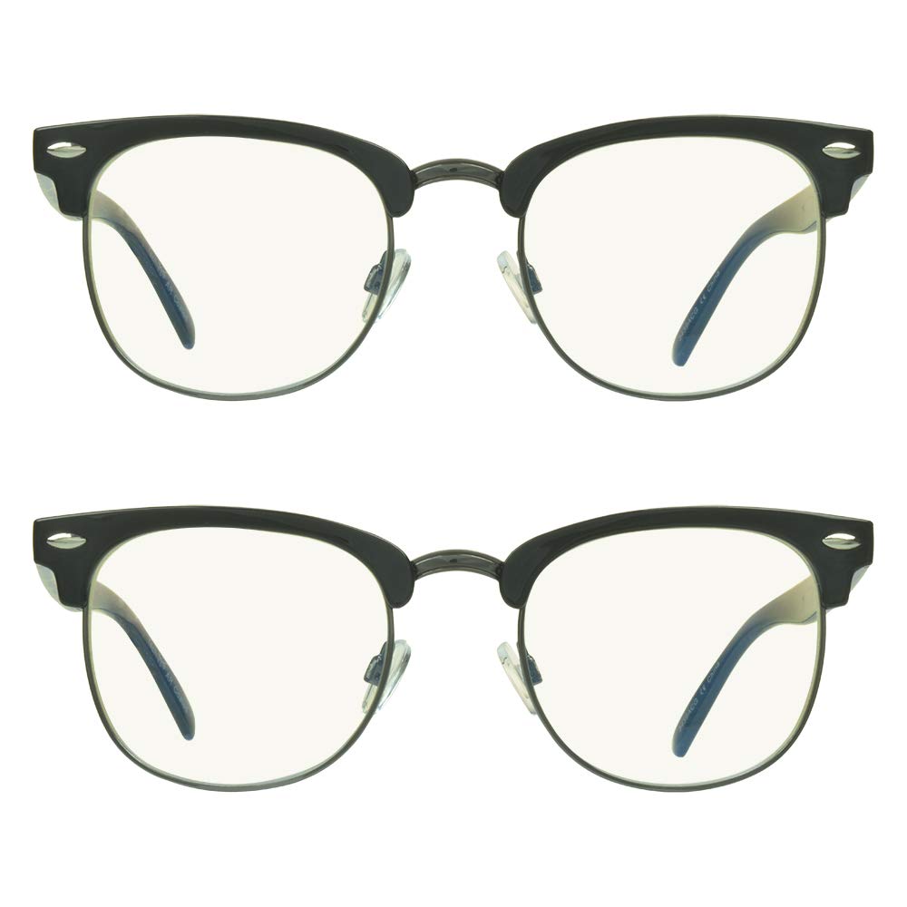 Blue Light Blocking Reading Glasses - Anti Glare Computer Glasses for Eye Strain Relief | ProSport UV Protection Readers for Screen Time & Digital Devices Use