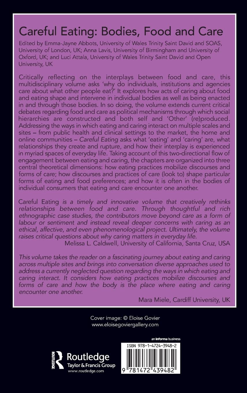 Critical Food Studies: Careful Eating - Exploring Bodies, Food and Care Relationships | Academic Research on Nutrition & Social Practices