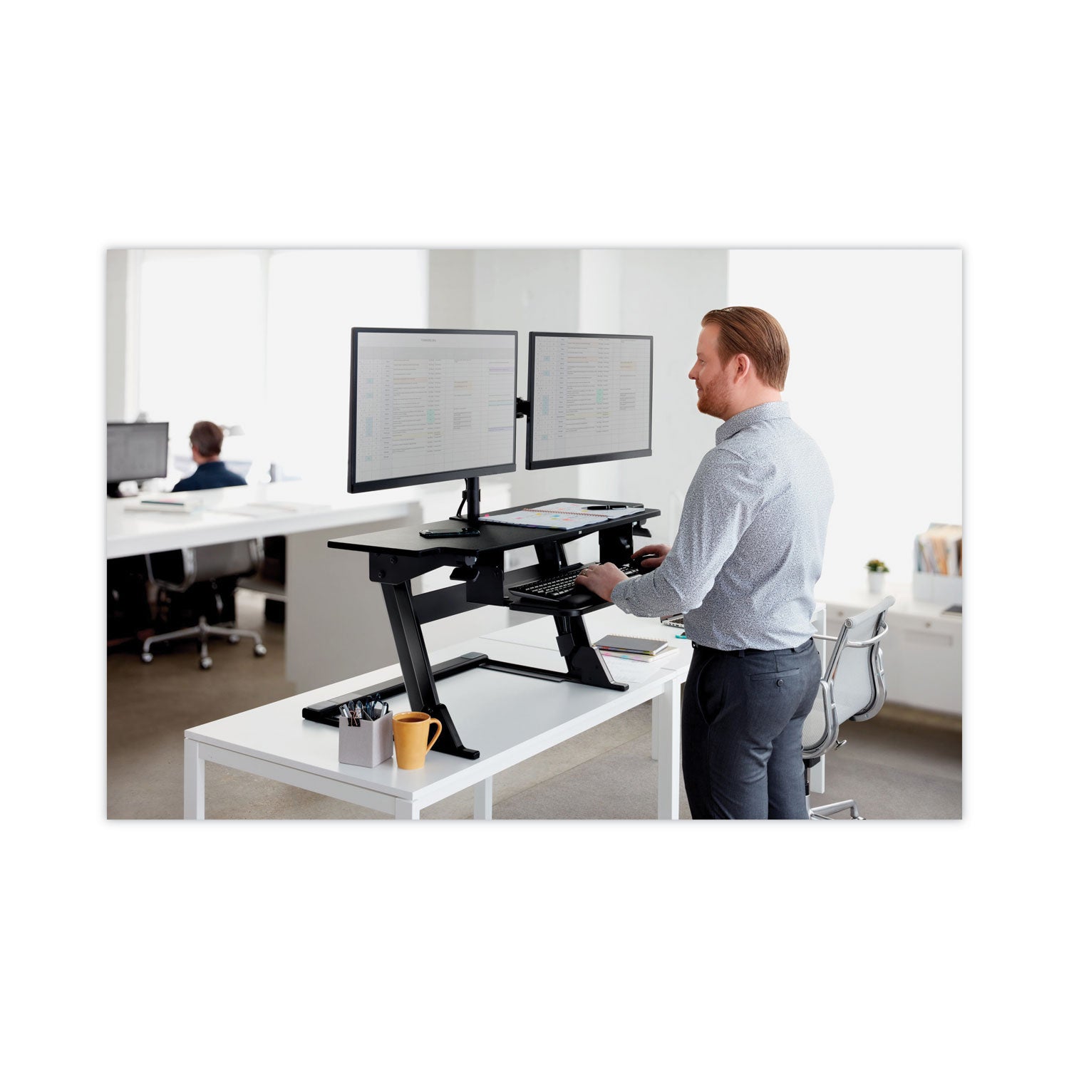 3M™ Dual Monitor Mount for 27