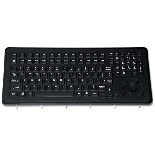 iKey Industrial Keyboard PMU 5K - Rugged Panel Mount USB Keyboard for Harsh Environments | Perfect for Manufacturing, Oil & Gas, and Outdoor Control Panels