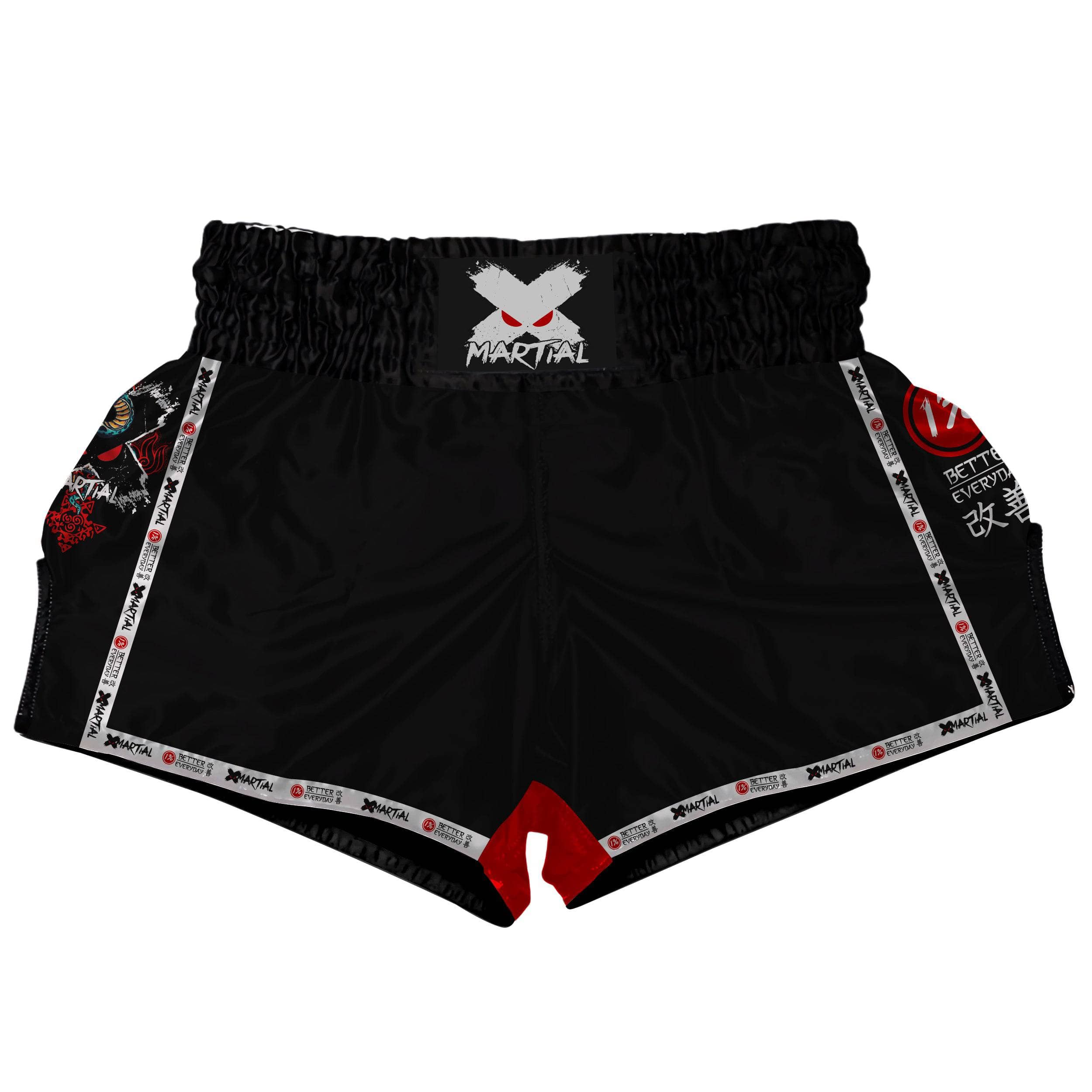 Extreme X Style Bender Muay Thai Shorts - Premium MMA & Kickboxing Training Gear for Fighters & Athletes - Perfect for Gym Workouts, Martial Arts & Combat Sports